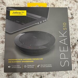 Jabra Speak 510 Portable Bluetooth Speaker - Black
